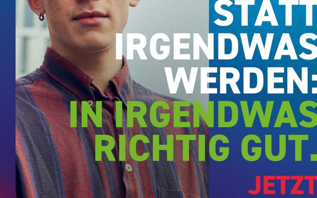 Werbung für mehr Ausbildung