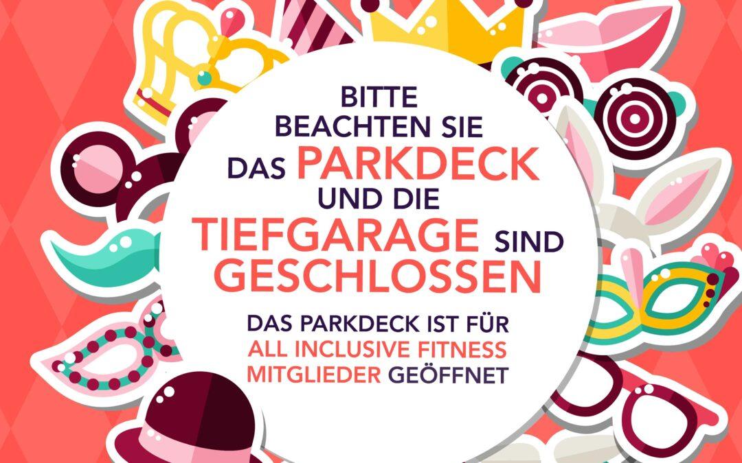 Rosenmontag geschlossen