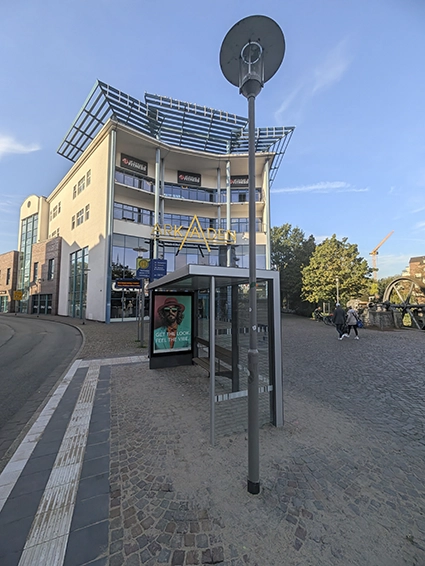 Neues Wartehäuschen